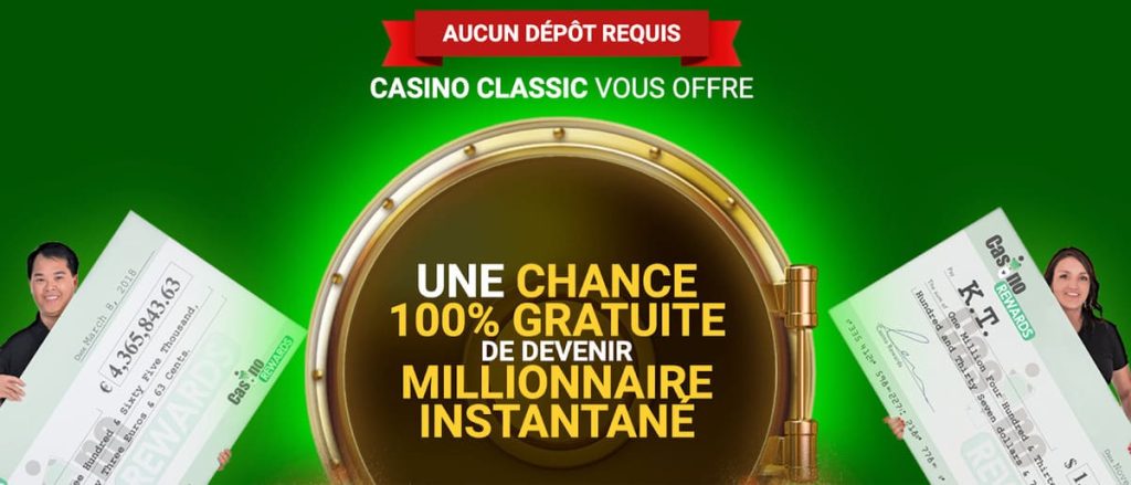 Classic Casino bonus